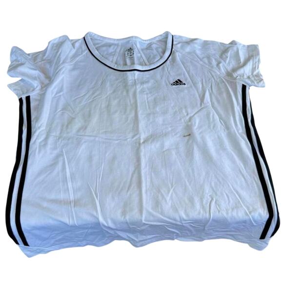 Adidas white ss t-shirt XL NWT - Picture 1 of 5